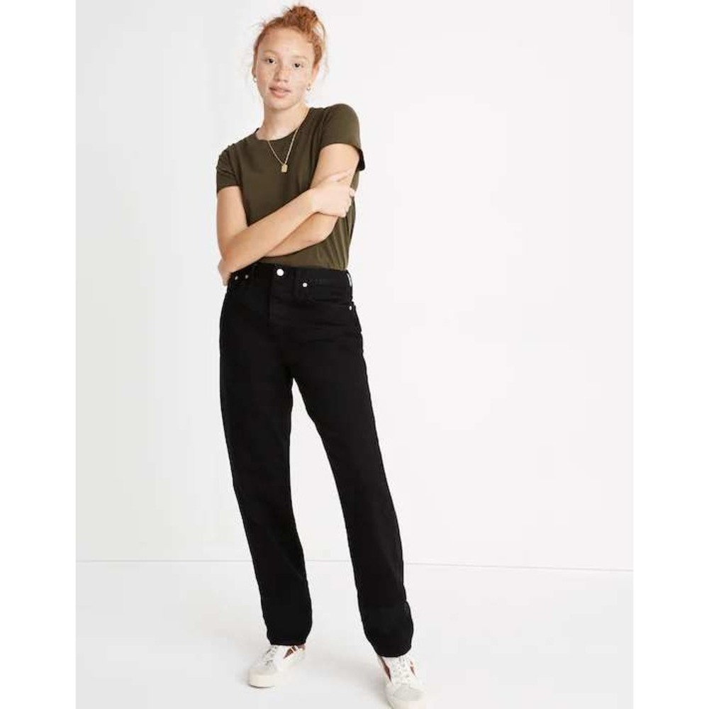 Madewell The Dadjean Women's 27 Bradburn Wash High Rise 100% Cotton NWOT